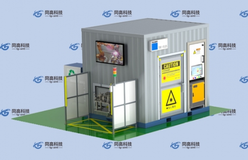 標(biāo)準(zhǔn)機器人柔性激光焊接設(shè)備-轉(zhuǎn)臺配置